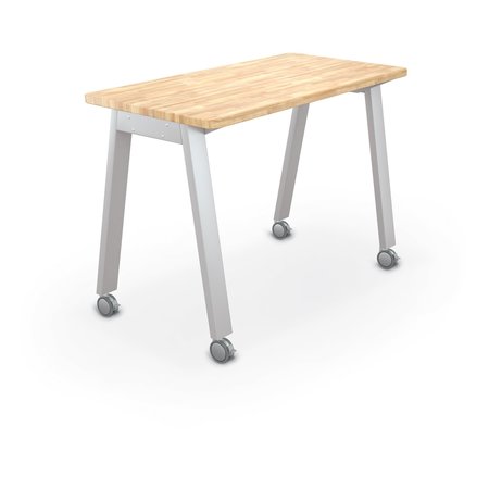 MOORECO Compass Makerspace Table 6030 – Butcher Block Top (36.6") 91715-A-BUTCHER